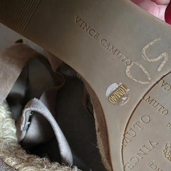 Vince Camuto Wedge Sandals - Picture 9 of 12